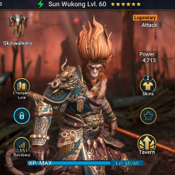 RAID Level 18 🌟 Artak | Sun Wukong level 60⚔️ 3x Lvl 60 Legends 💎 304 Mystery Shards 💰 30M Silver | Full Access & Instant Delivery – RH8 3
